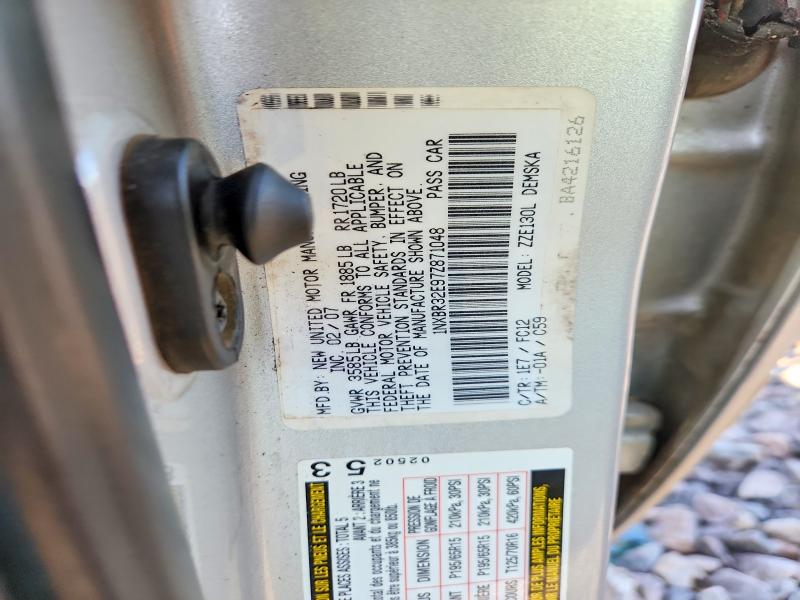 55978746 :رقم المزاد ، 1NXBR32E97Z871048 vin ، 2007 Toyota Corolla مزاد بيع