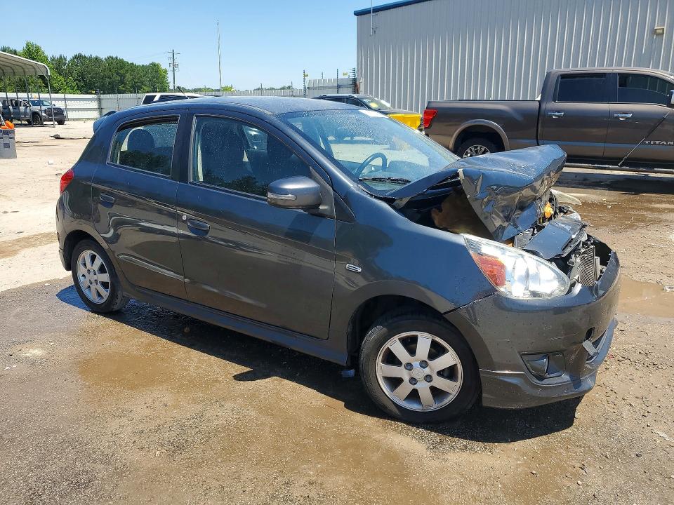 55874056 :رقم المزاد ، ML32A4HJ6FH014038 vin ، 2015 Mitsubishi Mirage مزاد بيع