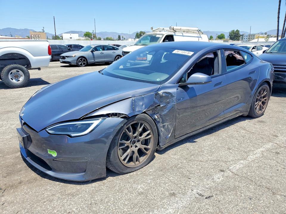 2023 Tesla Model S მანქანა იყიდება აუქციონზე, vin: 5YJSA1E53PF500181, აუქციონის ნომერი: 56718476