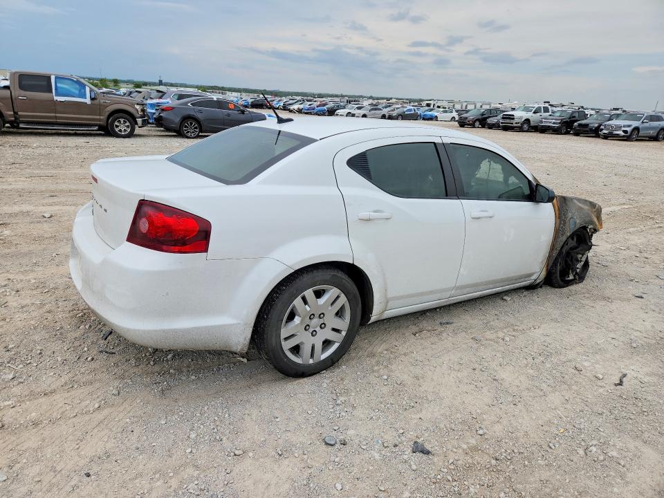 2014 Dodge Avenger მანქანა იყიდება აუქციონზე, vin: 1C3CDZAB9EN216398, აუქციონის ნომერი: 55619406