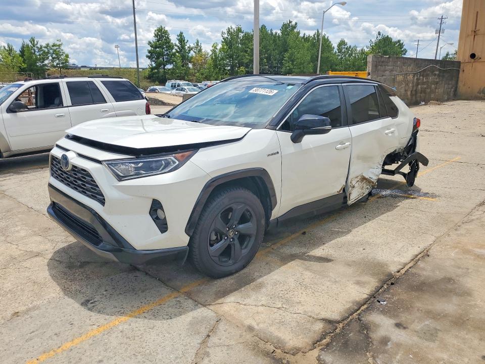 58771126 :رقم المزاد ، 2T3EWRFV4KW034808 vin ، 2019 Toyota Rav4 مزاد بيع