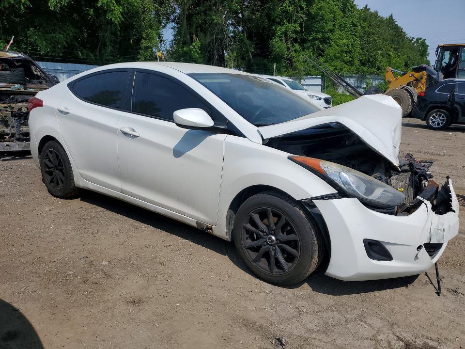 Продажа на аукционе авто 2013 Hyundai Elantra, vin: 5NPDH4AE8DH166478, номер лота: 58460926