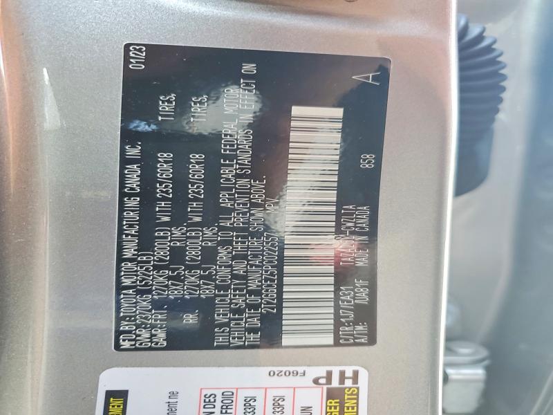 2023 Lexus Nx მანქანა იყიდება აუქციონზე, vin: 2T2GGCEZ5PC022557, აუქციონის ნომერი: 57159496
