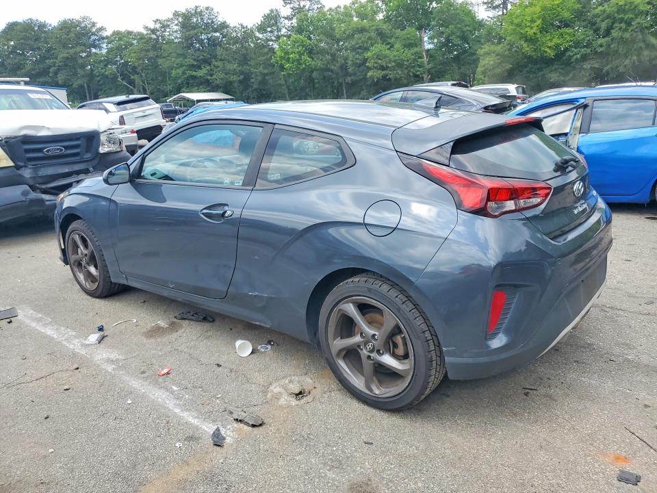2019 Hyundai Veloster მანქანა იყიდება აუქციონზე, vin: KMHTG6AF0KU019895, აუქციონის ნომერი: 54759056