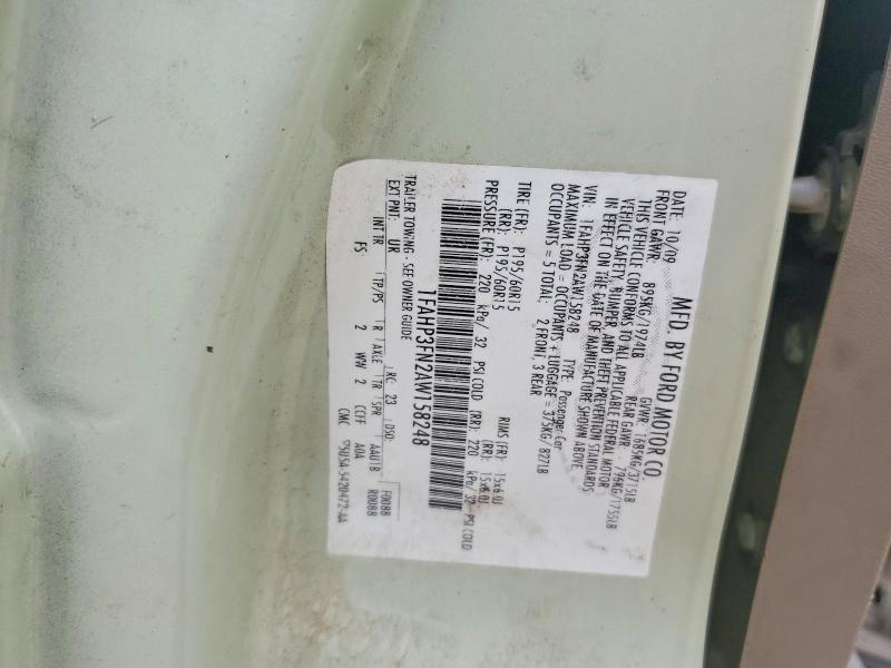 Продажа на аукционе авто 2010 Ford Focus, vin: 1FAHP3FN2AW158248, номер лота: 56494416