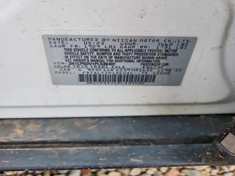 Aukcja sprzedaży 2023 Nissan Kicks, vin: 3N1CP5DV1PL539402, numer aukcji: 57125526