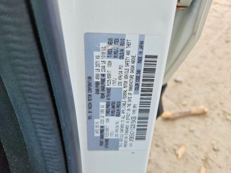 57824956 :رقم المزاد ، JM3KE4CY1G0815439 vin ، 2016 Mazda Cx-5 مزاد بيع