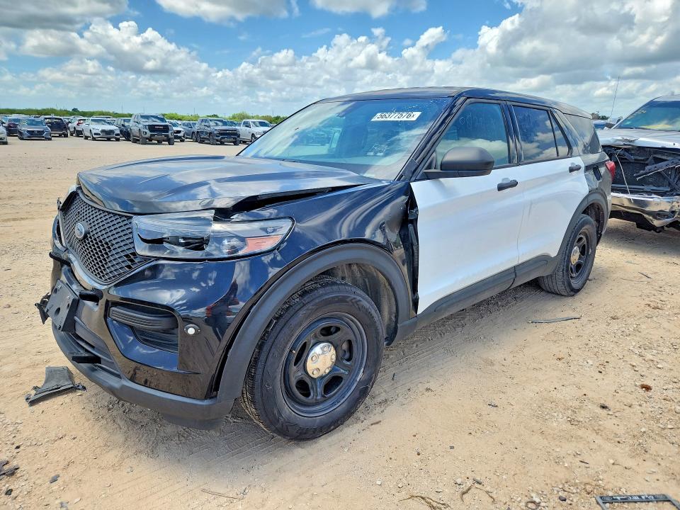 56377576 :رقم المزاد ، 1FM5K8ABXMGC33133 vin ، 2021 Ford Explorer مزاد بيع