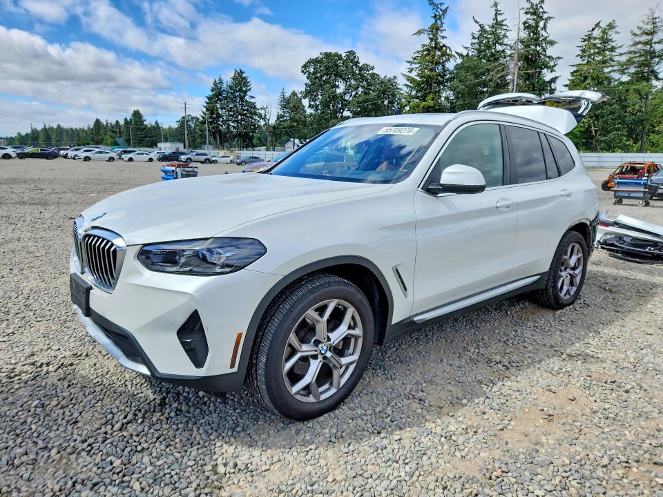 55709276 :رقم المزاد ، 5UX53DP00N9K05765 vin ، 2022 Bmw X3 مزاد بيع