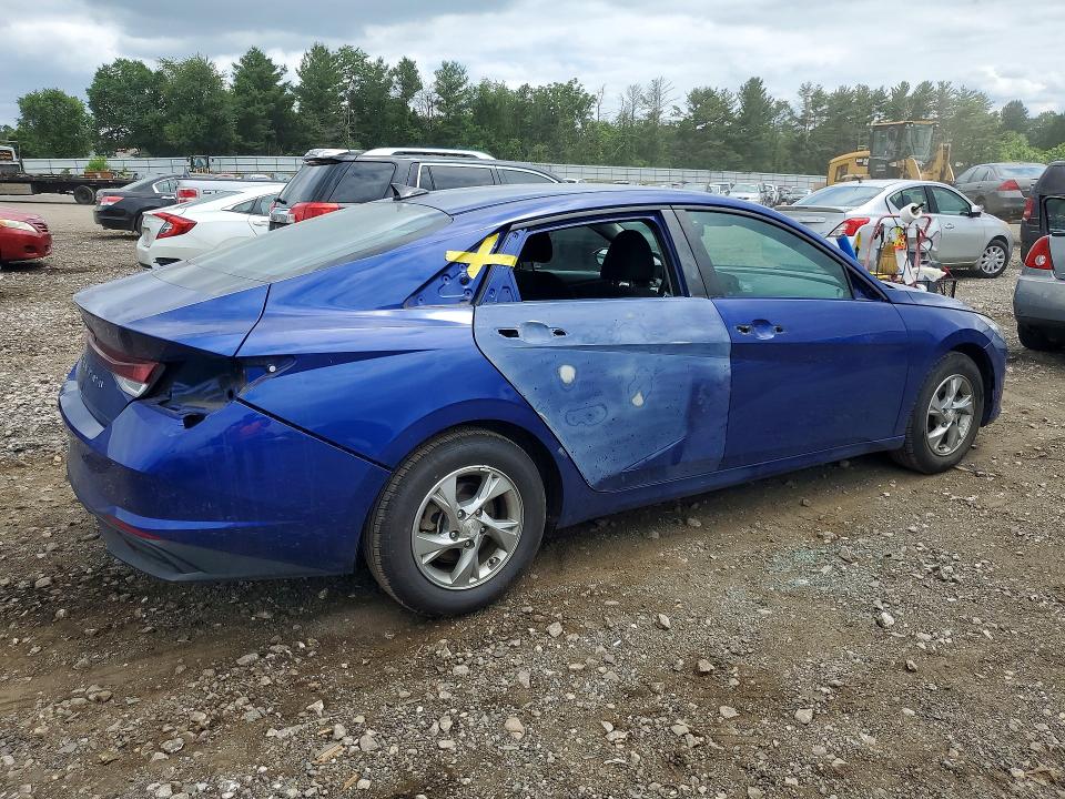 56097306 :رقم المزاد ، 5NPLL4AG6MH033214 vin ، 2021 Hyundai Elantra مزاد بيع