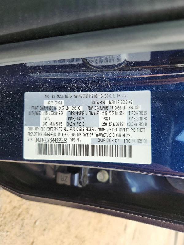2024 Mazda Cx-30 მანქანა იყიდება აუქციონზე, vin: 3MVDMBDY6RM668928, აუქციონის ნომერი: 56576786