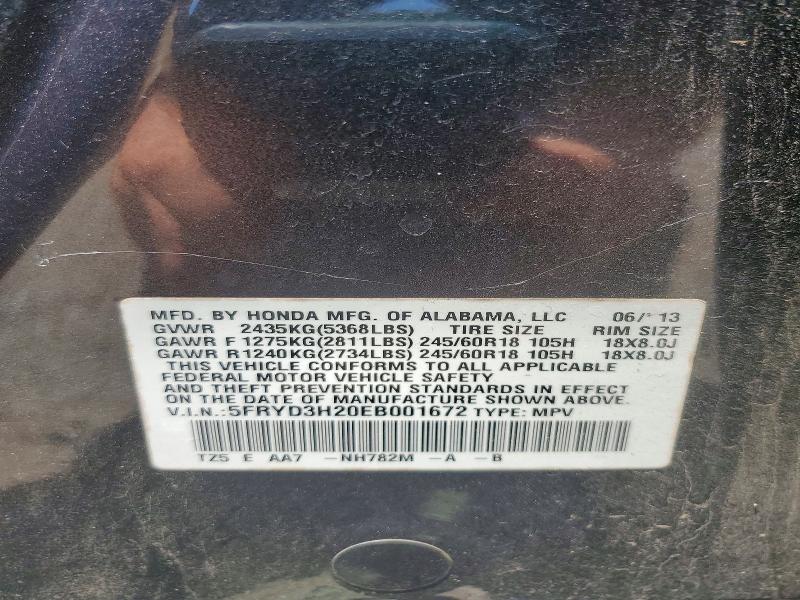 Aukcja sprzedaży 2014 Acura Mdx, vin: 5FRYD3H20EB001672, numer aukcji: 68376446