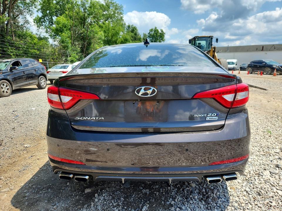 2015 Hyundai Sonata მანქანა იყიდება აუქციონზე, vin: 5NPE34AB6FH144023, აუქციონის ნომერი: 58653136
