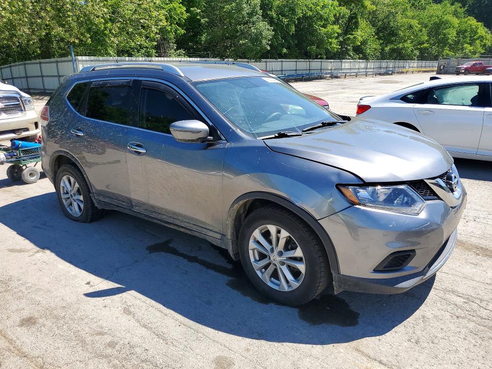 2016 Nissan Rogue მანქანა იყიდება აუქციონზე, vin: KNMAT2MT5GP729849, აუქციონის ნომერი: 56543496
