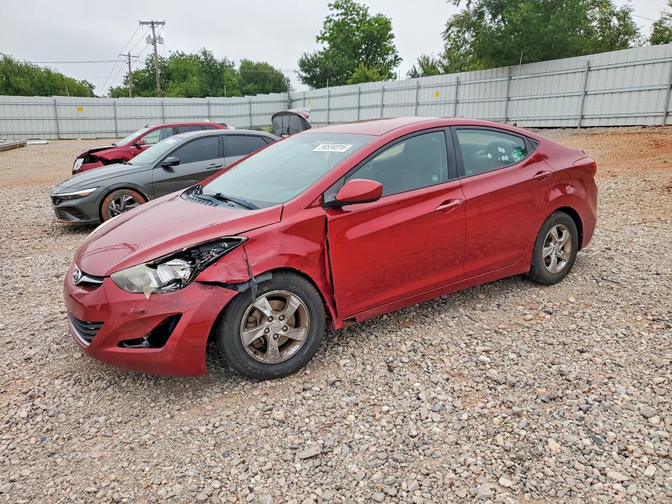 2014 Hyundai Elantra მანქანა იყიდება აუქციონზე, vin: 5NPDH4AE3EH545003, აუქციონის ნომერი: 58534016