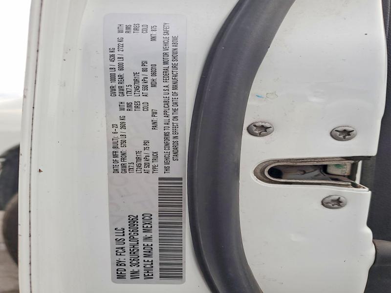 Aukcja sprzedaży 2023 Ram 2500, vin: 3C6UR5HL0PG609962, numer aukcji: 56110386