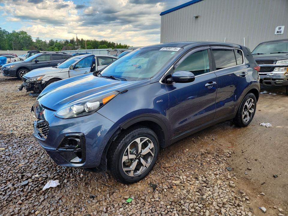 2020 Kia Sportage მანქანა იყიდება აუქციონზე, vin: KNDPMCAC6L7796861, აუქციონის ნომერი: 57490776