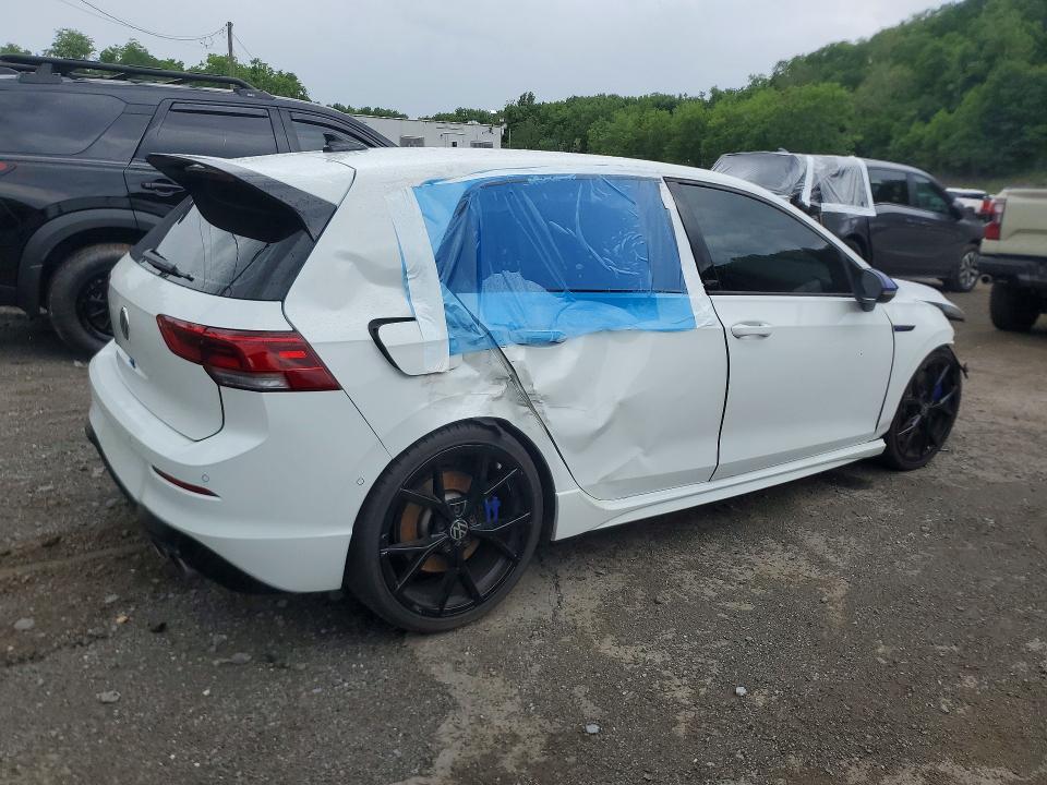2023 Volkswagen Golf R მანქანა იყიდება აუქციონზე, vin: WVWBB7CD4PW198342, აუქციონის ნომერი: 58452876