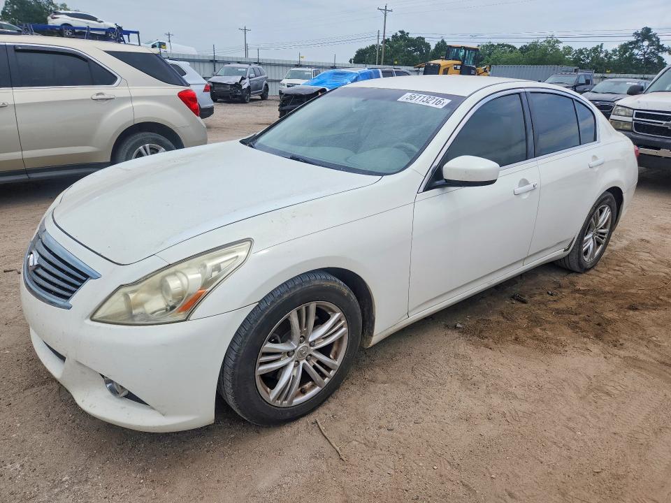 2011 Infiniti G37 Sedan მანქანა იყიდება აუქციონზე, vin: JN1CV6AP2BM503377, აუქციონის ნომერი: 56113216