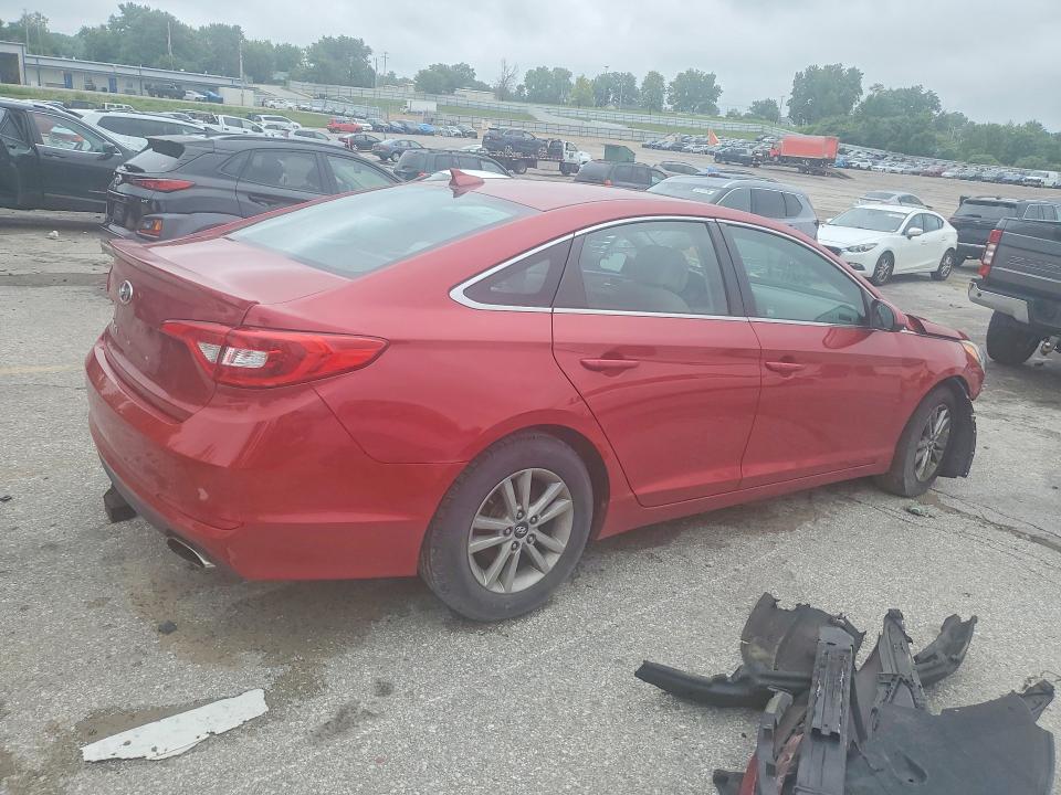2017 Hyundai Sonata მანქანა იყიდება აუქციონზე, vin: 5NPE24AF2HH492359, აუქციონის ნომერი: 58987036