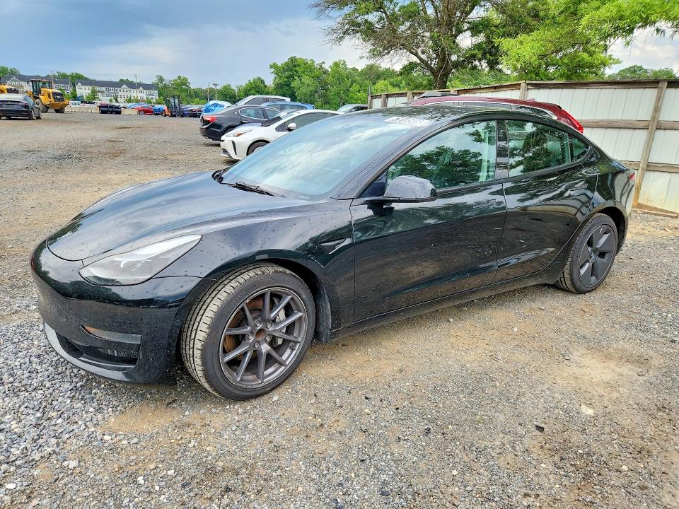 Продаж на аукціоні авто 2022 Tesla Model 3, vin: 5YJ3E1EAXNF368748, номер лоту: 57918506