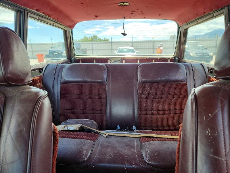 1987 Jeep Grand Wagoneer მანქანა იყიდება აუქციონზე, vin: 1JCNJ15UXHT006109, აუქციონის ნომერი: 85987435