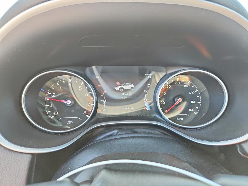2018 Jeep Compass მანქანა იყიდება აუქციონზე, vin: 3C4NJDBB5JT178421, აუქციონის ნომერი: 57191906