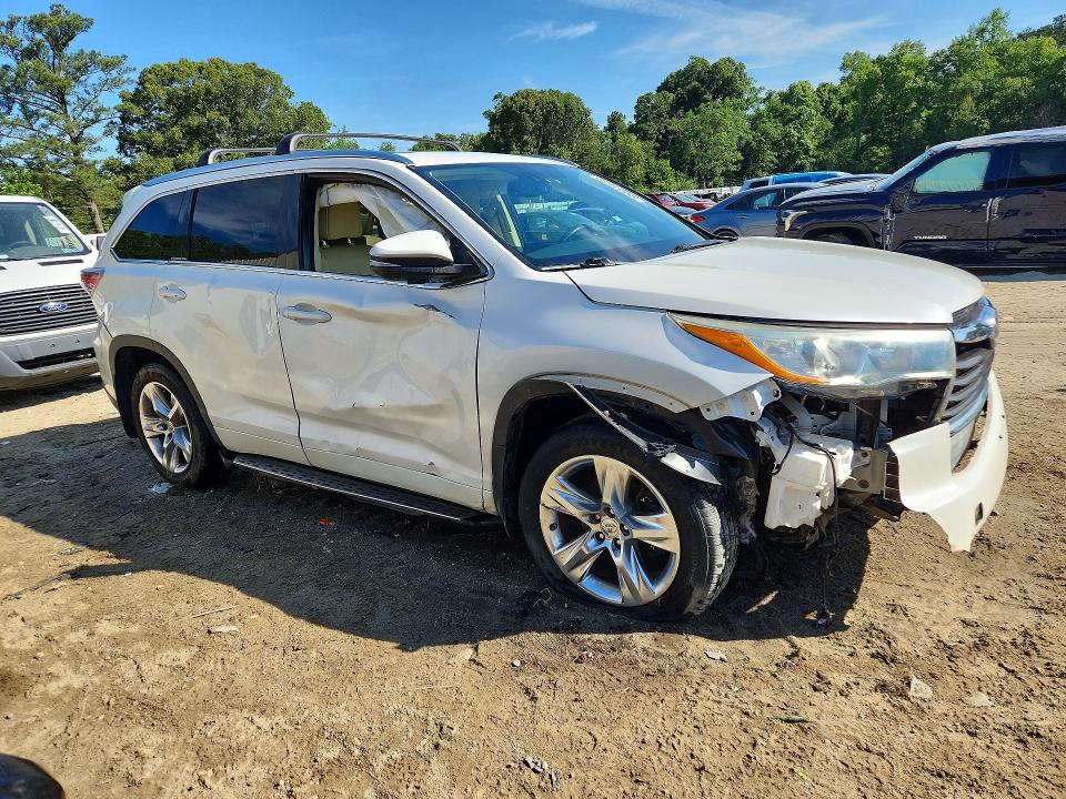 Продаж на аукціоні авто 2015 Toyota Highlander, vin: 5TDDKRFH3FS199547, номер лоту: 55851566