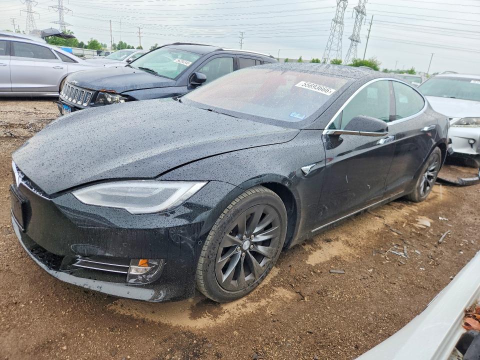 2017 Tesla Model S მანქანა იყიდება აუქციონზე, vin: 5YJSA1E25HF185262, აუქციონის ნომერი: 55693666
