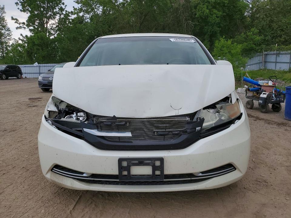 2016 Honda Odyssey მანქანა იყიდება აუქციონზე, vin: 5FNRL5H45GB500122, აუქციონის ნომერი: 56339646