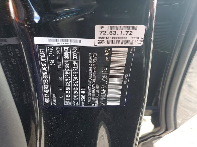 Продажа на аукционе авто 2020 Mercedes-benz Glb, vin: W1N4M4HB4LW051241, номер лота: 56706176