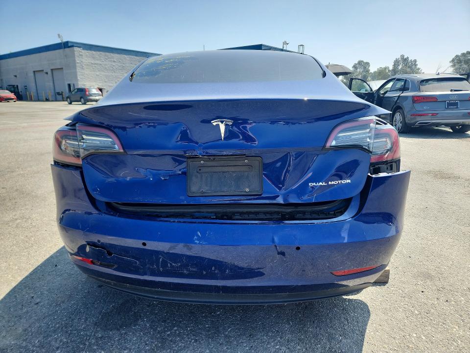 2022 Tesla Model 3 მანქანა იყიდება აუქციონზე, vin: 5YJ3E1EB4NF356877, აუქციონის ნომერი: 58951016