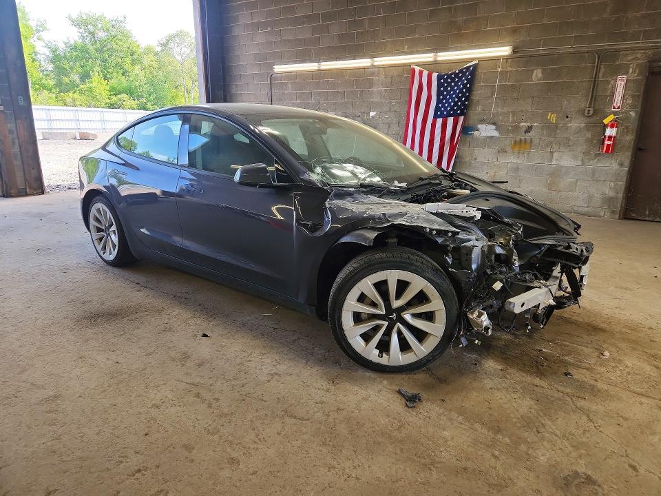 2022 Tesla Model 3 მანქანა იყიდება აუქციონზე, vin: 5YJ3E1EB1NF192620, აუქციონის ნომერი: 56137866