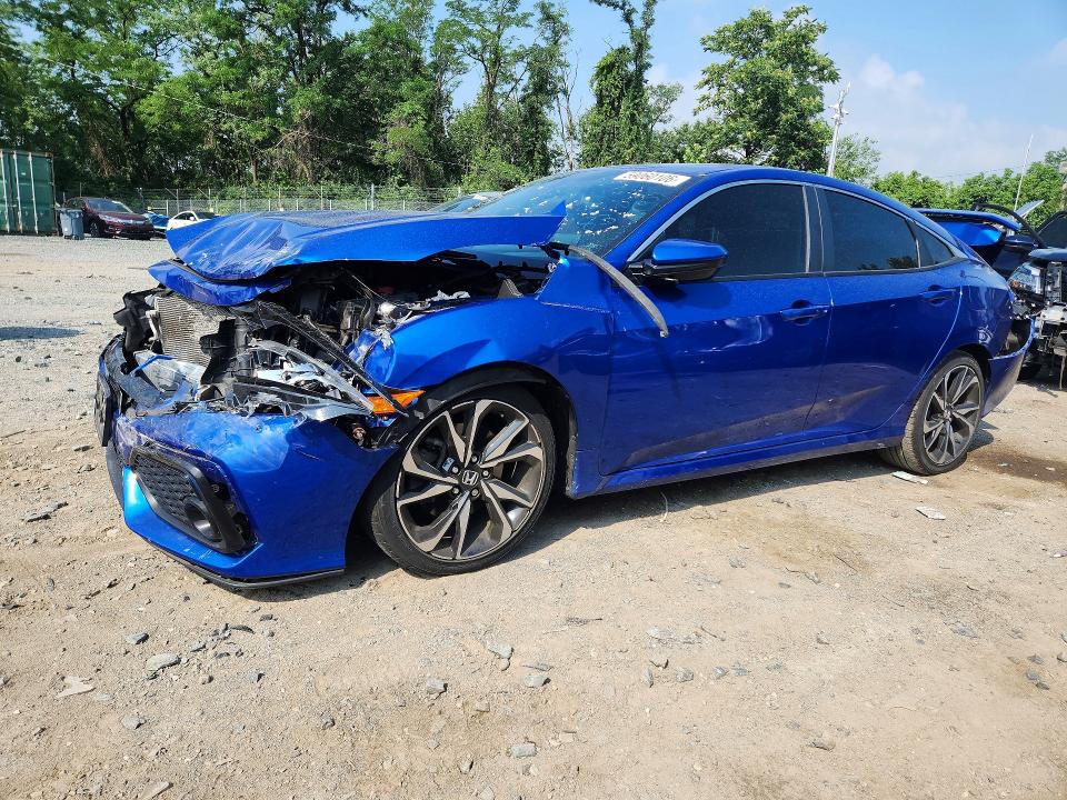 59060106 :رقم المزاد ، 2HGFC1E55KH700298 vin ، 2019 Honda Civic مزاد بيع