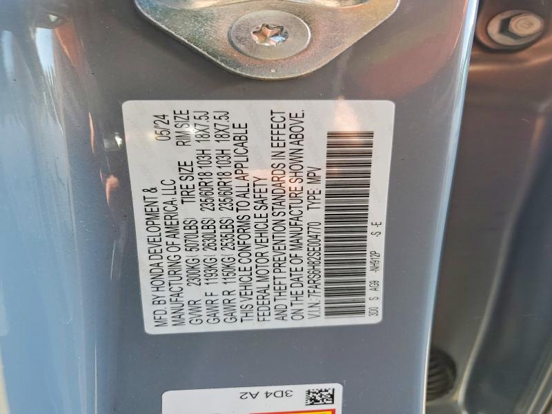 Aukcja sprzedaży 2025 Honda Cr-v, vin: 7FARS6H82SE004770, numer aukcji: 55077876