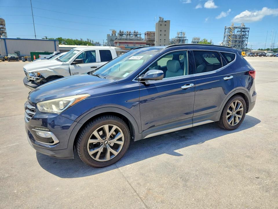 59223906 :رقم المزاد ، 5XYZW4LA9HG486766 vin ، 2017 Hyundai Santa Fe Sport مزاد بيع