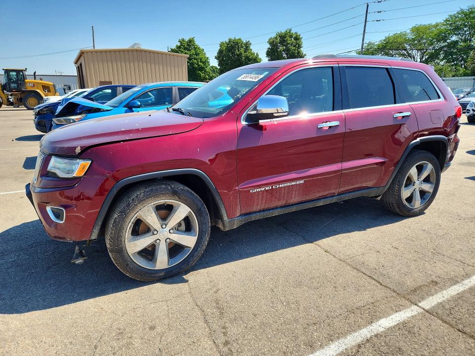 2016 Jeep Grand Cherokee მანქანა იყიდება აუქციონზე, vin: 1C4RJFBG7GC495534, აუქციონის ნომერი: 55614496