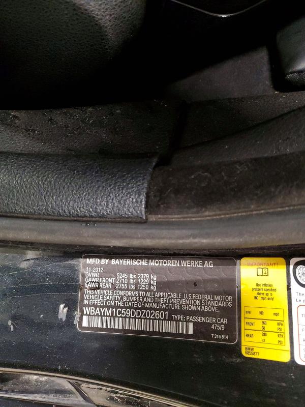 Aukcja sprzedaży 2013 Bmw 650, vin: WBAYM1C59DDZ02601, numer aukcji: 57037416