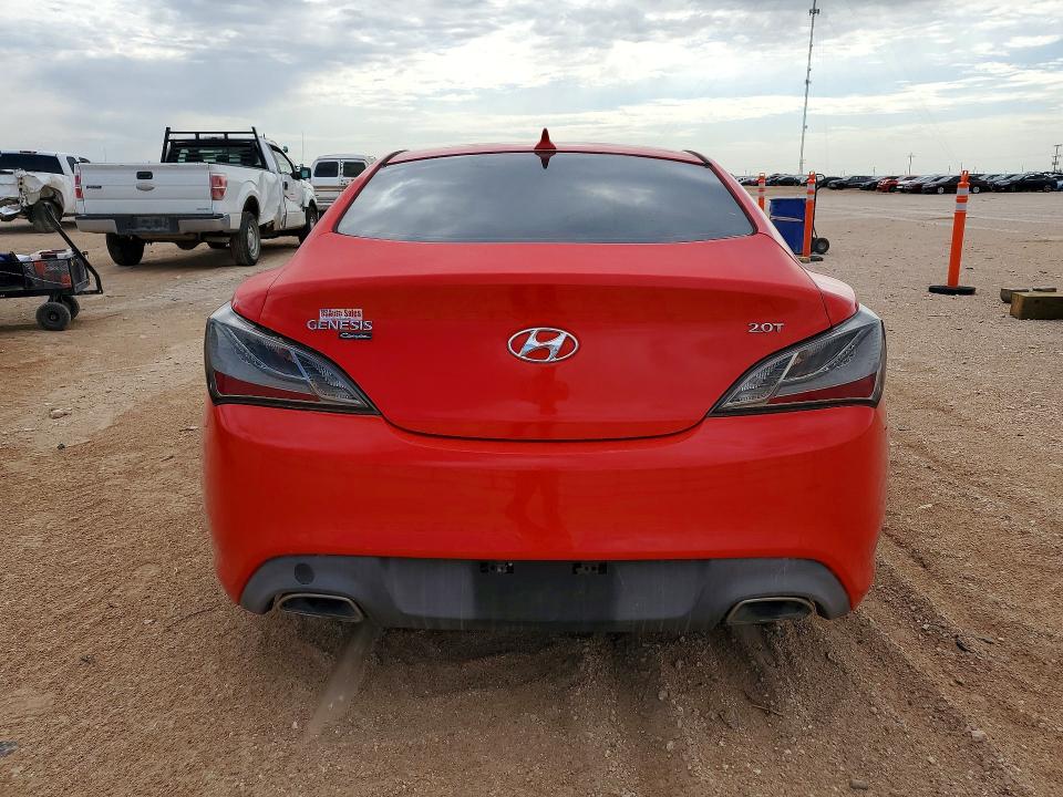 2012 Hyundai Genesis Coupe მანქანა იყიდება აუქციონზე, vin: KMHHT6KD4CU076990, აუქციონის ნომერი: 56192976