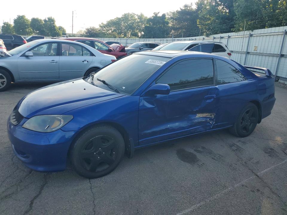 2005 Honda Civic მანქანა იყიდება აუქციონზე, vin: 1HGEM229X5L047139, აუქციონის ნომერი: 55652726
