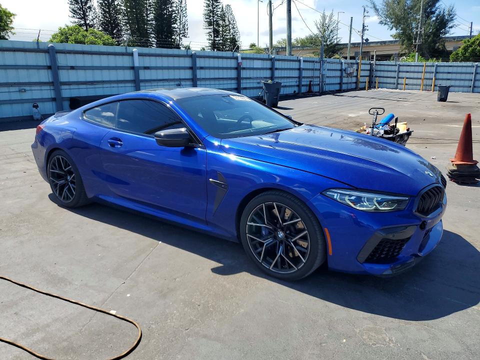 2022 Bmw M8 მანქანა იყიდება აუქციონზე, vin: WBSAE0C0XNCH45244, აუქციონის ნომერი: 57418596
