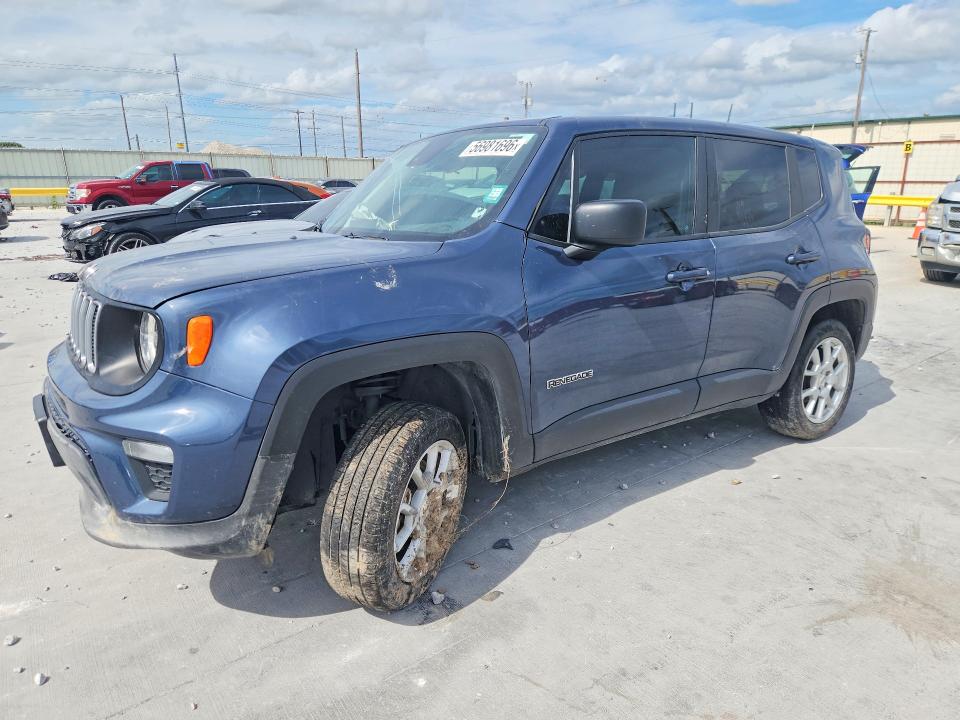 2023 Jeep Renegade მანქანა იყიდება აუქციონზე, vin: ZACNJDB12PPP55930, აუქციონის ნომერი: 56981696