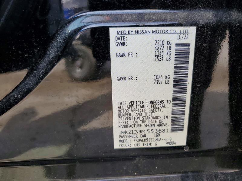 Продаж на аукціоні авто 2023 Nissan Leaf, vin: 1N4CZ1CV9PC553681, номер лоту: 55911396