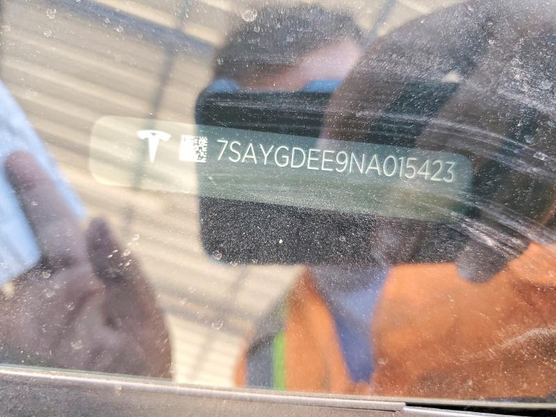 Aukcja sprzedaży 2022 Tesla Model Y, vin: 7SAYGDEE9NA015423, numer aukcji: 58750596