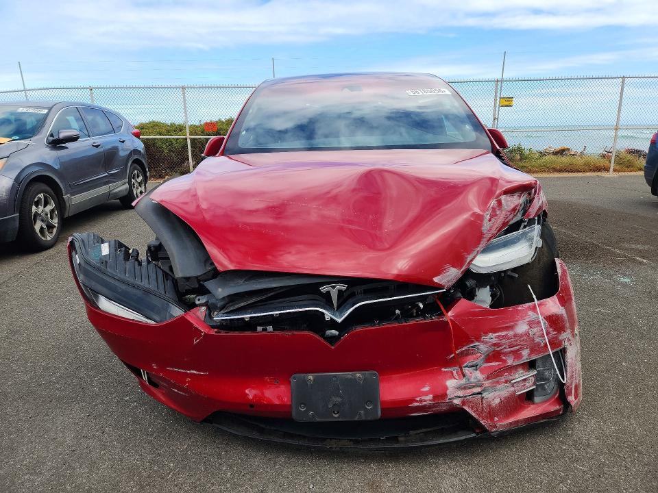 2016 Tesla Model X მანქანა იყიდება აუქციონზე, vin: 5YJXCBE24GF017634, აუქციონის ნომერი: 56185056