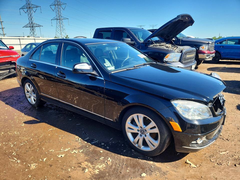 56853416 :رقم المزاد ، WDDGF81XX9F221404 vin ، 2009 Mercedes-benz C مزاد بيع