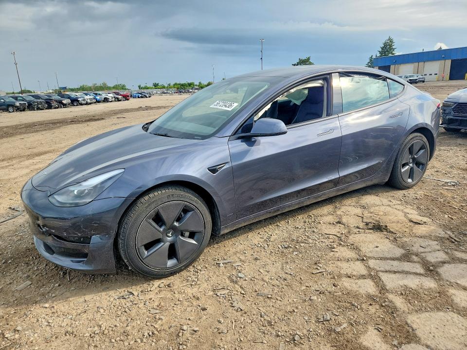 56720436 :رقم المزاد ، 5YJ3E1EA0PF652165 vin ، 2023 Tesla Model 3 مزاد بيع