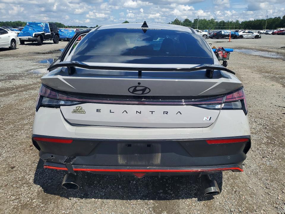 2025 Hyundai Elantra N მანქანა იყიდება აუქციონზე, vin: KMHLW4DK3SU031717, აუქციონის ნომერი: 57766136