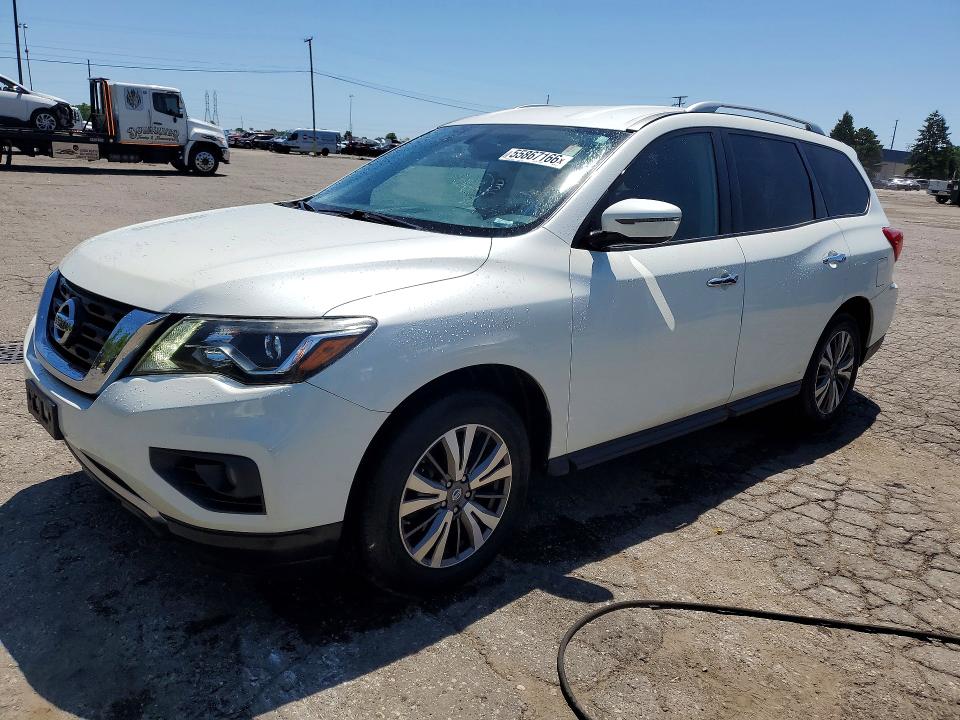 2017 Nissan Pathfinder მანქანა იყიდება აუქციონზე, vin: 5N1DR2MM0HC648489, აუქციონის ნომერი: 55867166