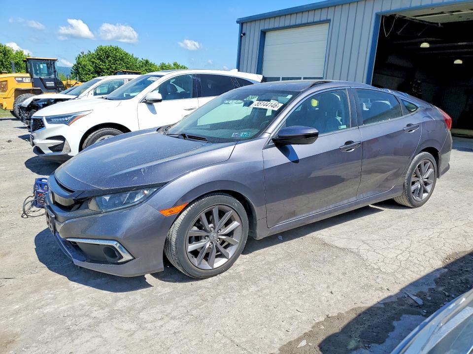 55144146 :رقم المزاد ، 19XFC1F33KE208053 vin ، 2019 Honda Civic مزاد بيع